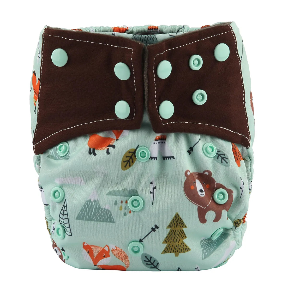 Reusable Charcoal Bamboo Nappy