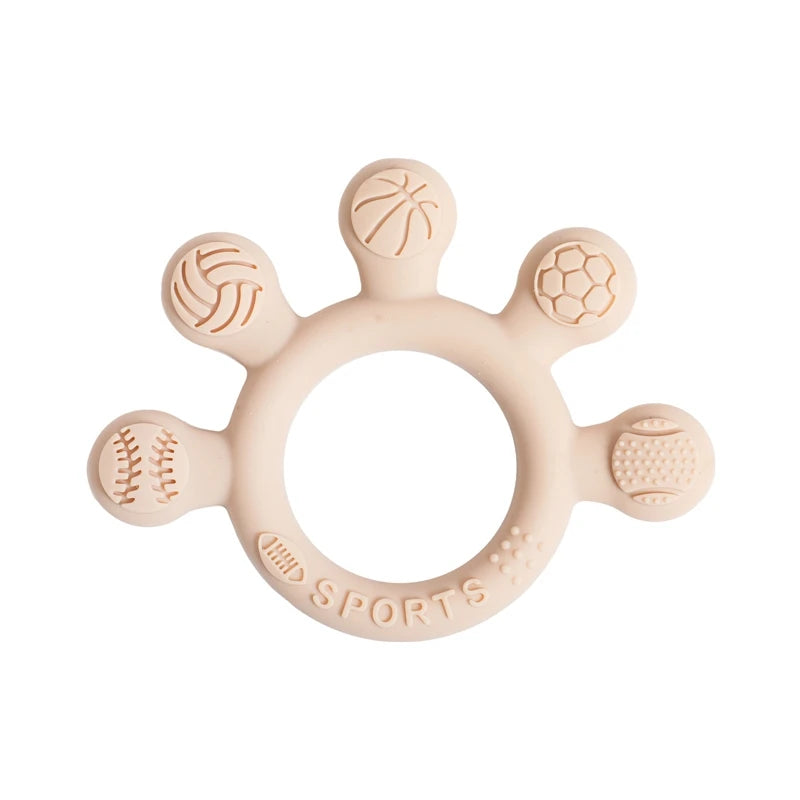 Silicone Teething Ring Toy