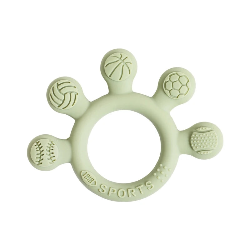 Silicone Teething Ring Toy