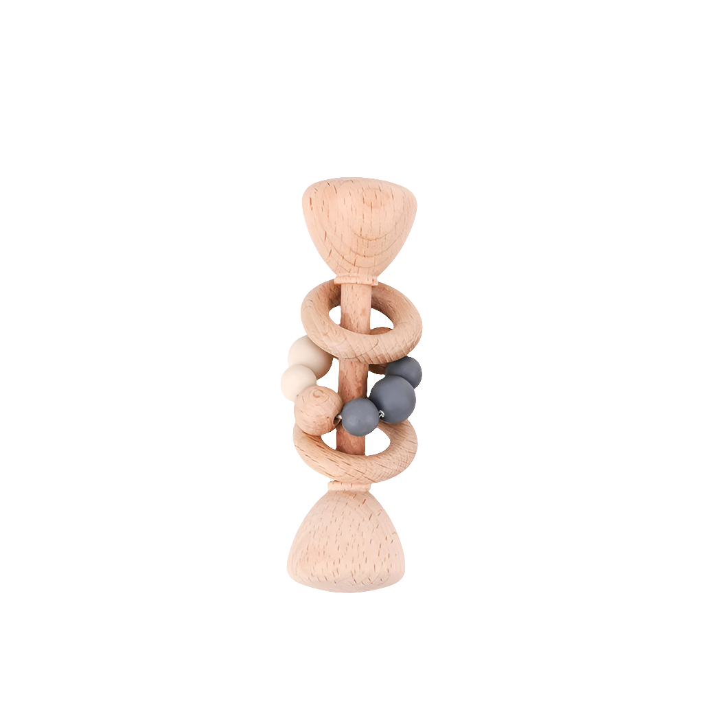 Wooden Rattle Teether