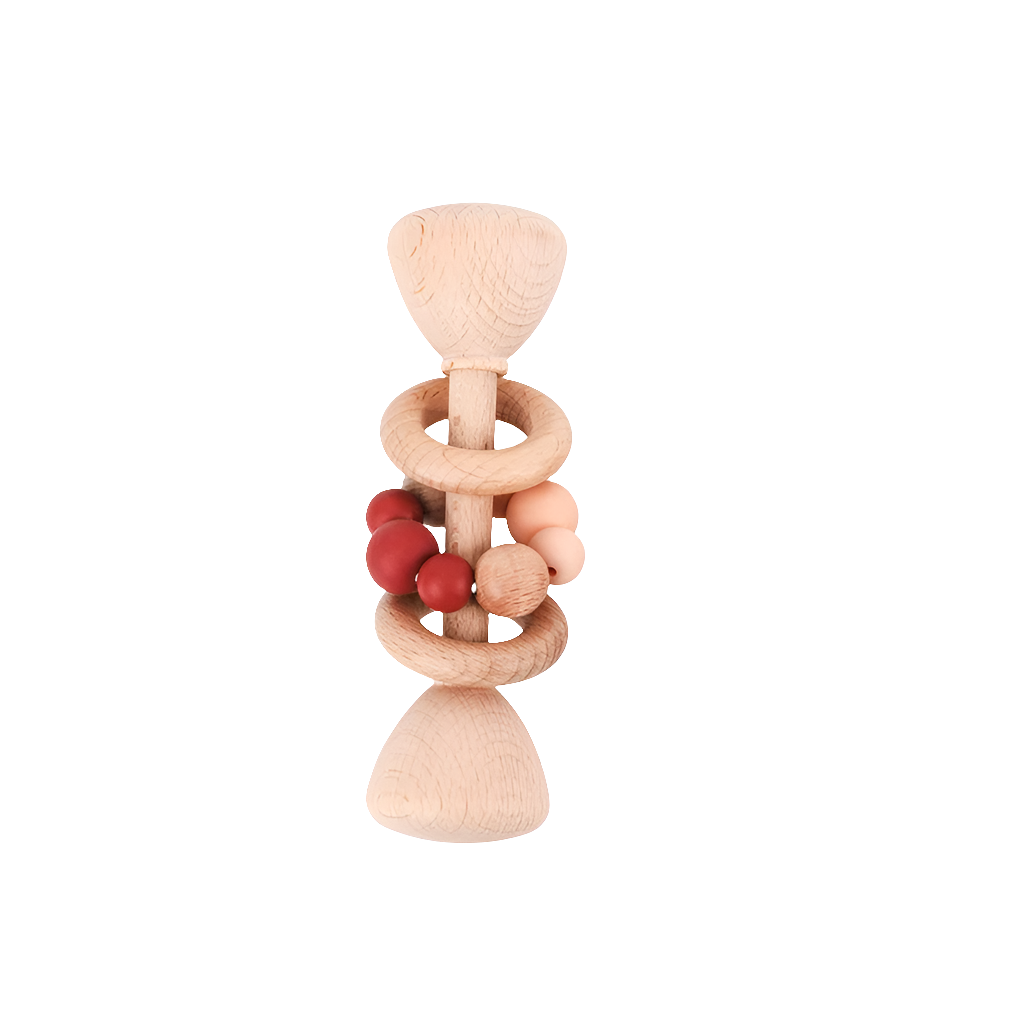 Wooden Rattle Teether