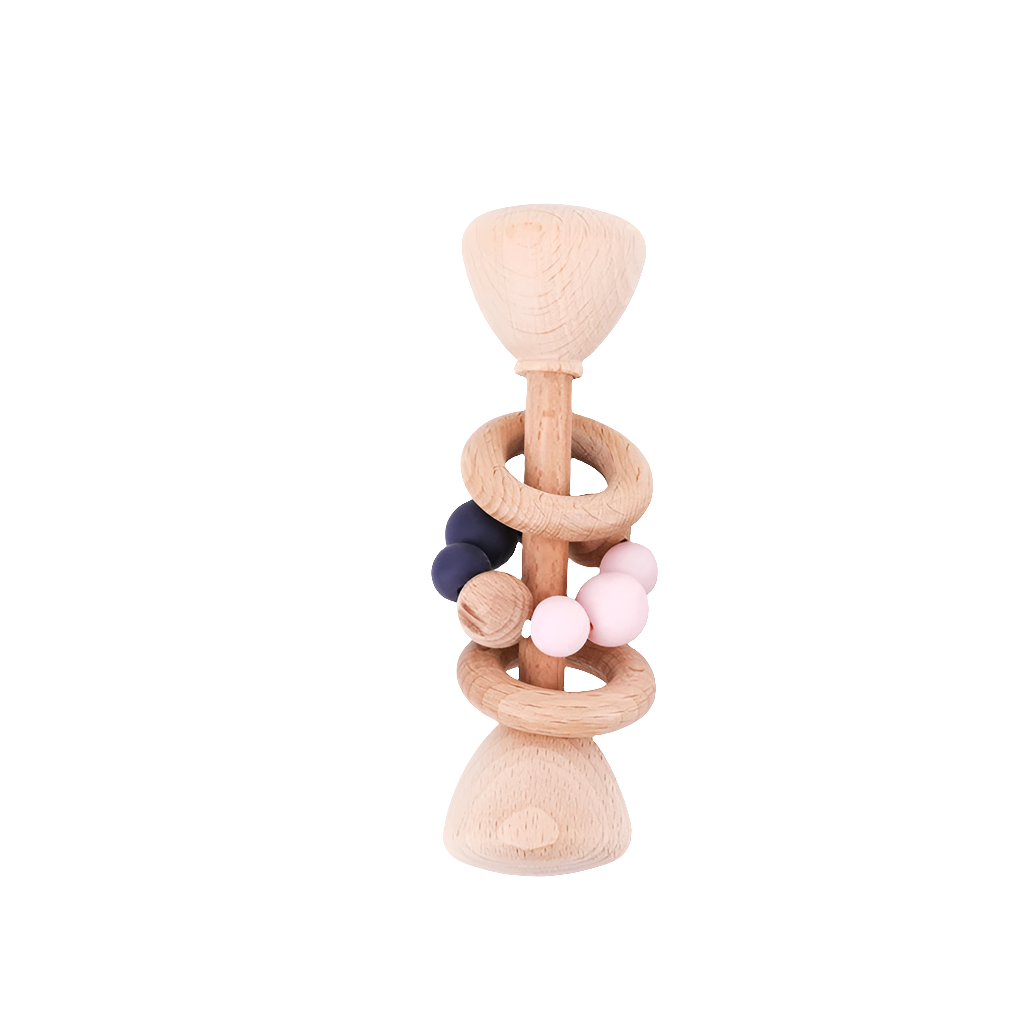 Wooden Rattle Teether