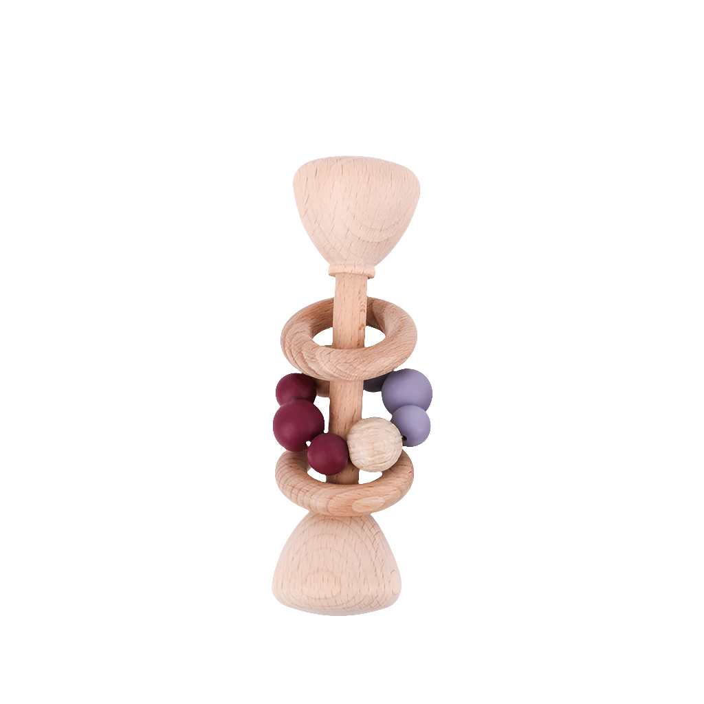 Wooden Rattle Teether