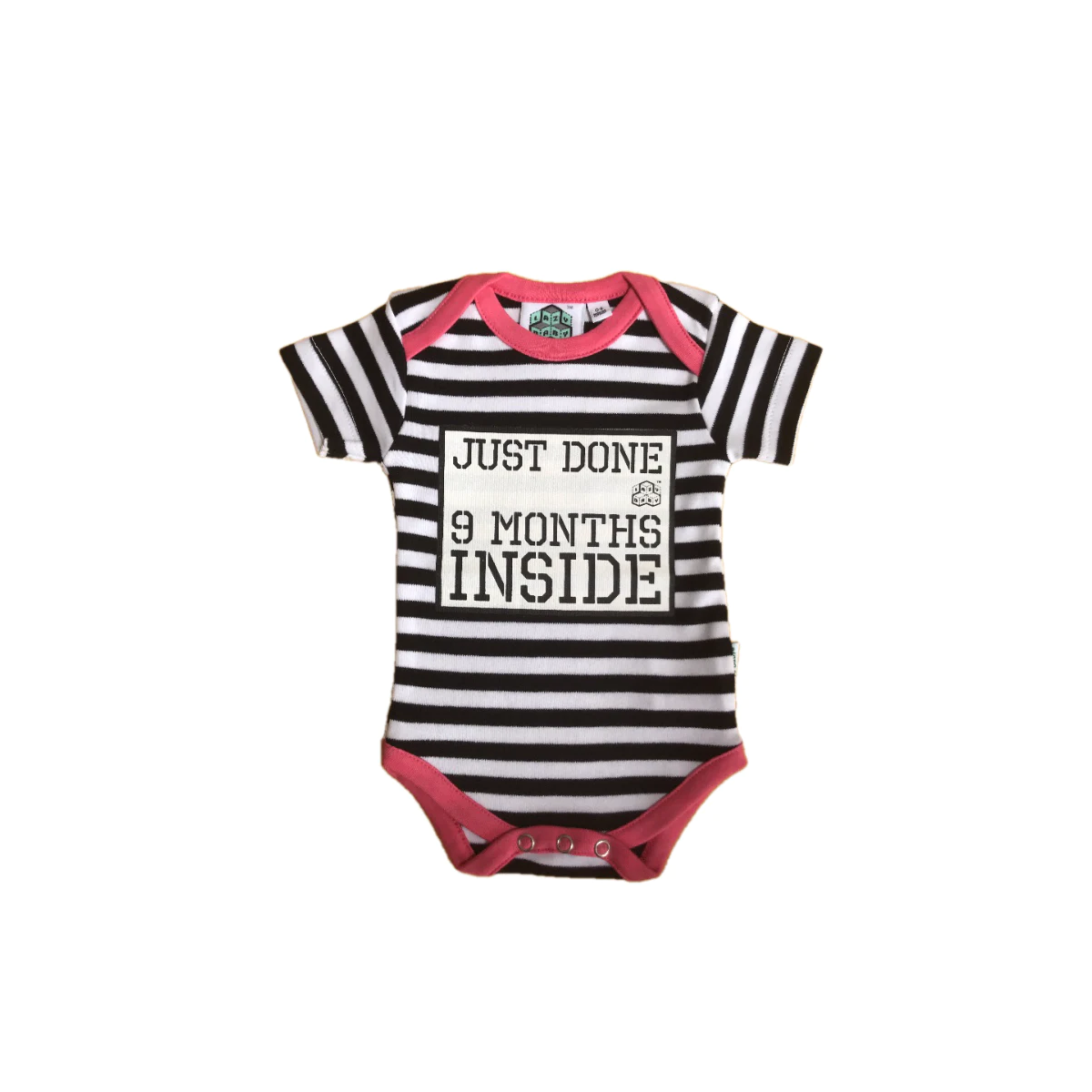 New Born Gift -Just Done 9 Months Inside® Vest - Pregnancy Reveal - Coming Home